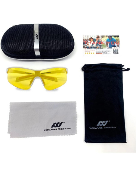 Gafas de sol TR90 polarizadas UV400 para deportes unisex