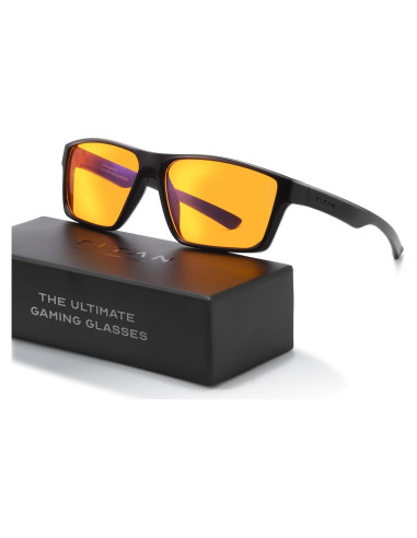 Gafas Gaming Titan UV400 Anti Luz Azul para Hombres