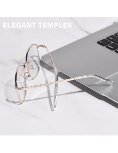 Gafas OPTOFENDY Metal Anti-Luz Azul para Ojos Cansados 2
