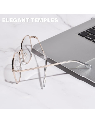 Gafas OPTOFENDY Metal Anti-Luz Azul para Ojos Cansados