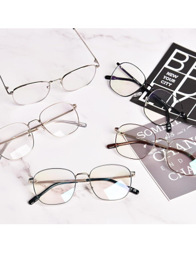 Gafas OPTOFENDY Metal Anti-Luz Azul para Ojos Cansados