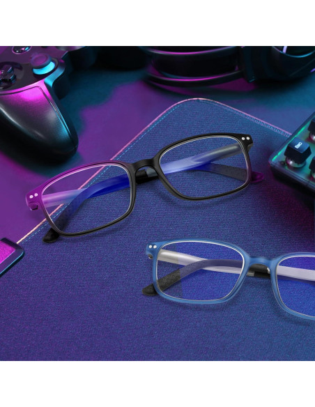 EASY READ 2 Pares Gafas TR90 Bloqueadoras Luz Azul Hombres EASY READ 2 Pares Gafas TR90 Bloqueadoras Luz Azul Hombres