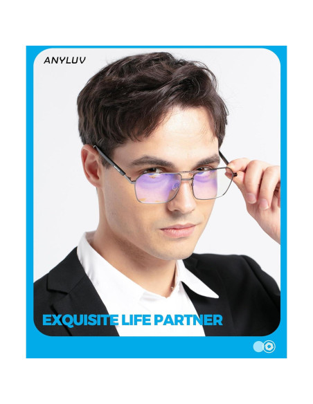 Gafas de Luz Azul ANYLUV AN4528-6 Protección Diaria