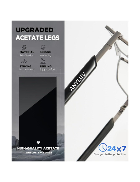 Gafas de Luz Azul ANYLUV AN4528-6 Protección Diaria