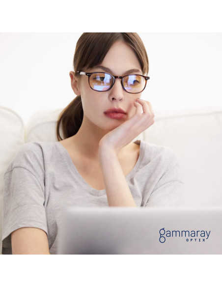 Gafas Anti Luz Azul Gamma RAY Marco Redondo Vintage