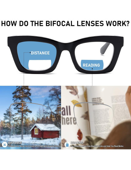 Gafas de lectura grandes para mujeres - Filtro luz azul - 4 pares Gafas de lectura grandes para mujeres - Filtro luz azul - 4 pares