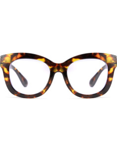 Gafas de Lectura FEISEDY Cuadradas con Lentes Anti-Luz Azul 2