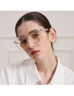 Gafas Anti-Luz Azul TR90 Cuadradas para Hombres y Mujeres 2