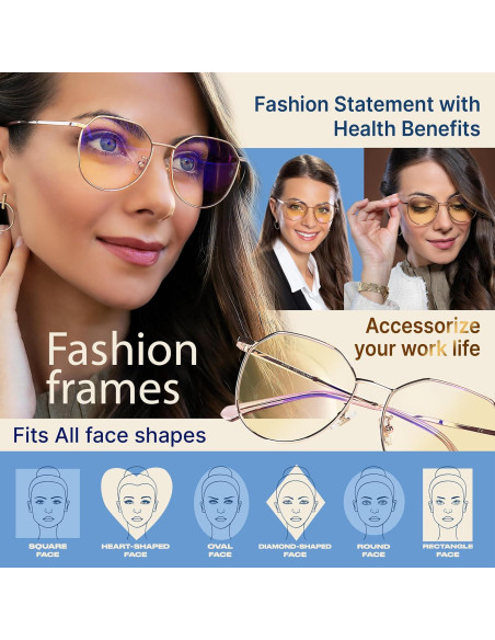 Gafas Prospek Era Antirreflejo para Luz Azul - Titanio