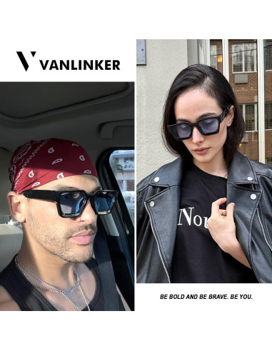 Gafas de Sol Vanlinker VL9731 Cuadradas UV400 Unisex