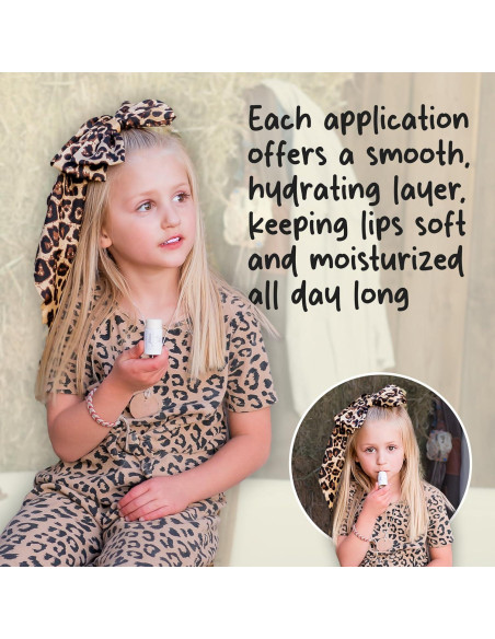 Bálsamo Labial Natural HushHush Farm Menta - Paquete de 3