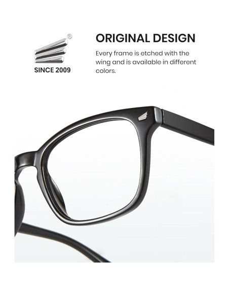 Gafas de luz azul Cyxus UV para hombres y mujeres 8082