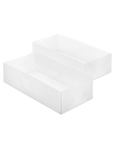 Organizadores de Cajones Whitmor S/2, Plástico Blanco 30x15x8cm
