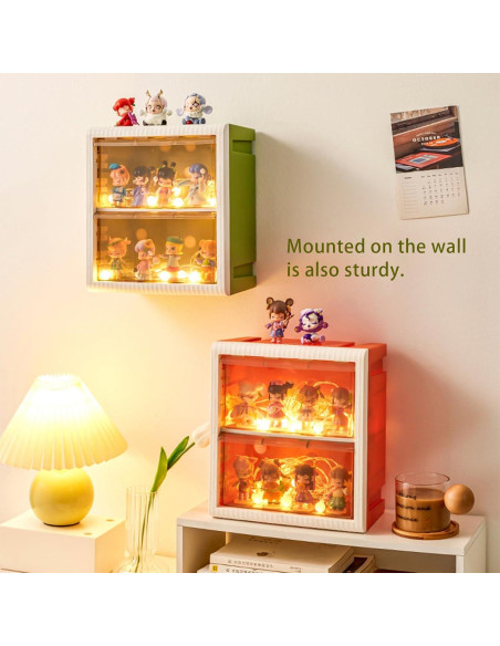 Caja de Almacenamiento Aerkaa 6 Cajones Plástico Verde