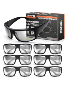 Gafas de Seguridad ANSI Z87.1 UV400 - Modelo 1073 Transparente