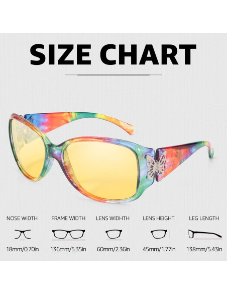 Gafas de Conducción Nocturna Myiaur Amarillas Polarizadas