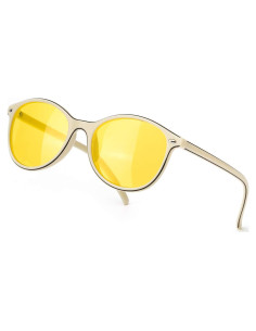 Gafas de Conducción Nocturna Polarizadas TJUTR Lente Amarilla