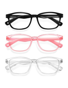Gafas de luz azul para niños Okany 3 paquetes protección UV