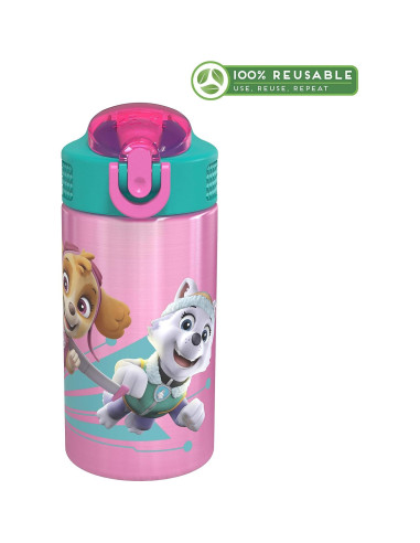 Botella de Agua Infantil Zak Designs 15.5 oz Paw Patrol