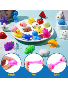 Conjunto de Juguetes Mochi Squishy Joyin 25 Piezas Kawaii 2