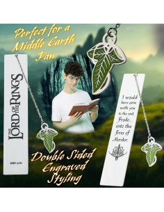 Marcador de Metal El Señor de los Anillos - Acero Inoxidable 2