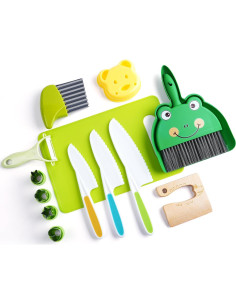 Juguetes de Cocina Montessori Yeeammk 14 Piezas Seguros 2