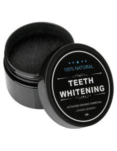 Polvo de Carbón Activado Lythor para Blanquear Dientes 26g