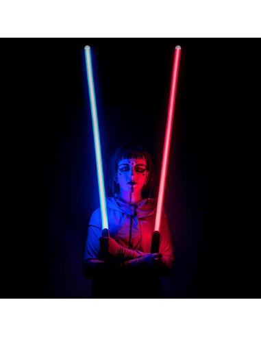 Sable de Luz YOFOTHS 96 cm RGB Metal Duelos LED 7 Colores