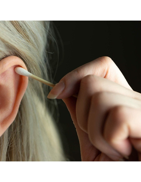 Bastones de Algodón de Bambú EcoSlurps - 600 Unidades Biodegradables