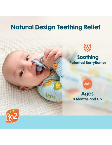Chupete RaZbaby RaZberry Silicona Alivio Dentición Negro Chupete RaZbaby RaZberry Silicona Alivio Dentición Negro