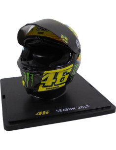 Casco Miniatura OPO 10 Valentino Rossi 1/5 Yamaha YZR-M1 2