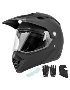 Casco Integral Oumurs D001TY06414MB Off Road Doble Visor XXL