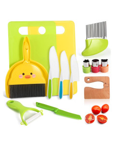 Juego de cuchillos Montessori Salufo 14 piezas para niños