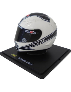 Casco Miniatura OPO 10 Valentino Rossi 1/5 Yamaha YZR-M1 2