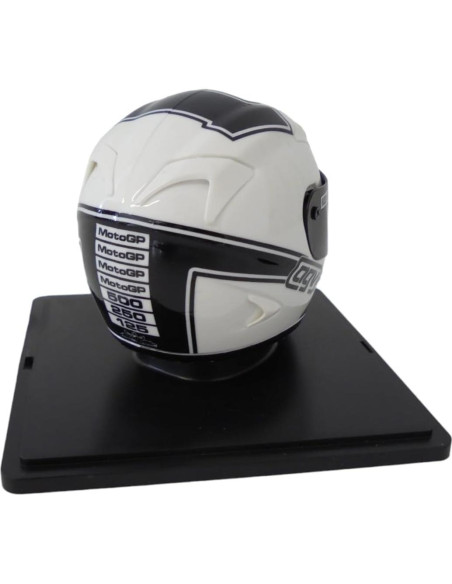 Casco Miniatura OPO 10 Valentino Rossi 1/5 Yamaha YZR-M1