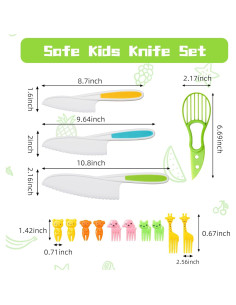 Juego de Cocina Montessori 14 Piezas Salufo para Niños 2