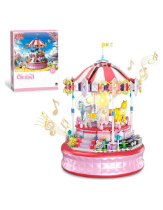 Set de Bloques de Construcción Qunlong Carrusel 591 Piezas