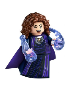 LEGO Minifigura Agatha Harkness con Capa Morada 71039