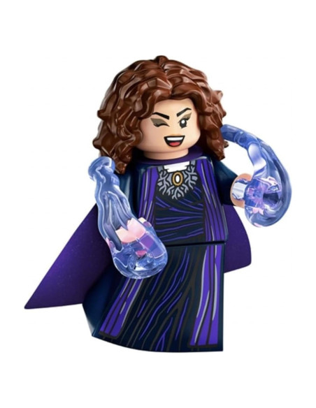 LEGO Minifigura Agatha Harkness con Capa Morada 71039