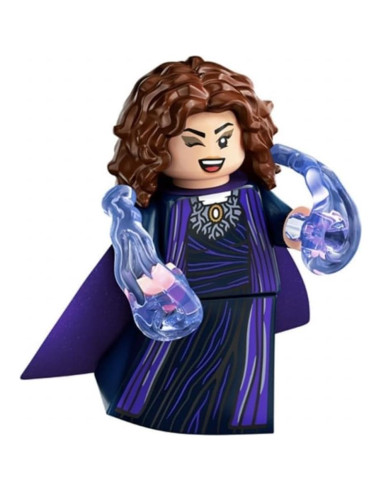 LEGO Minifigura Agatha Harkness con Capa Morada 71039