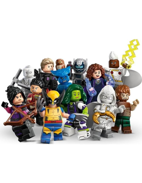 LEGO Minifigura Agatha Harkness con Capa Morada 71039