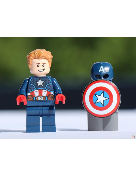 LEGO Minifigura Capitán América Edición Limitada 4,32 cm