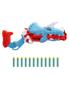 Blaster Nerf DinoSquad Tricera-Blast con 12 Dardos