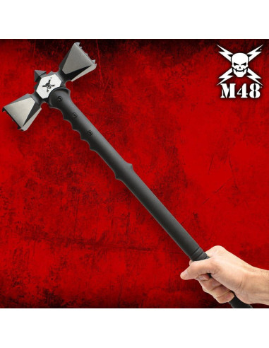 Martillo de Guerra M48 Doble Cabeza XL 97.79 cm Acero Inoxidable