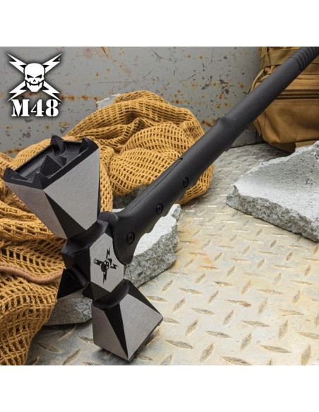 Martillo de Guerra M48 Doble Cabeza XL 97.79 cm Acero Inoxidable
