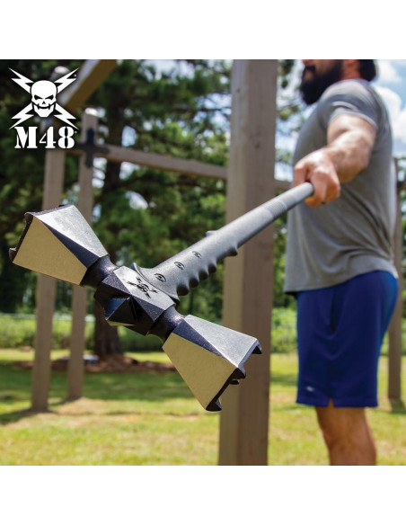 Martillo de Guerra M48 Doble Cabeza XL 97.79 cm Acero Inoxidable