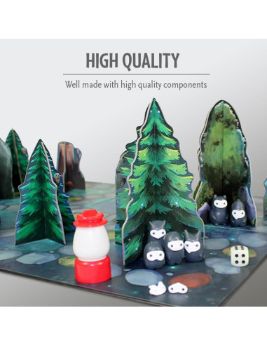 ThinkFun Sombras en el Bosque - Juego de Mesa para Todos