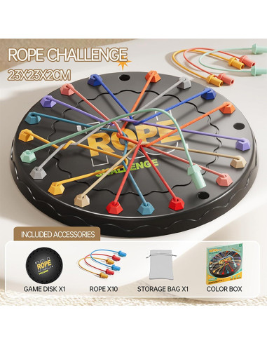 Juego de Rompecabezas de Cuerda Lartoys 22.86x19.30cm para Todos