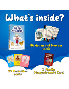 Juego de Cartas de Herencia Abuela Muerta V1 para 2-4 Jugadores 2