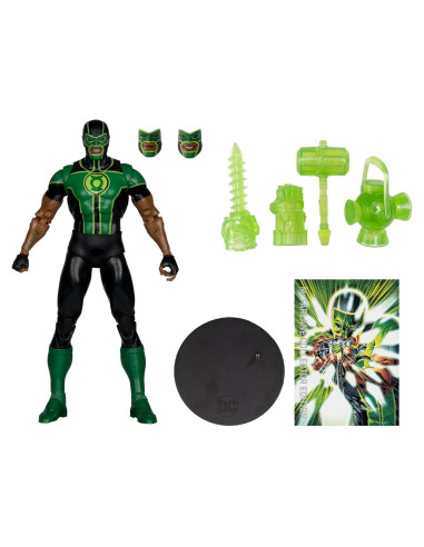 Figura Linterna Verde Simon Baz McFarlane Toys 18 cm Detallada
